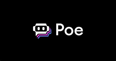 Introducing poe.